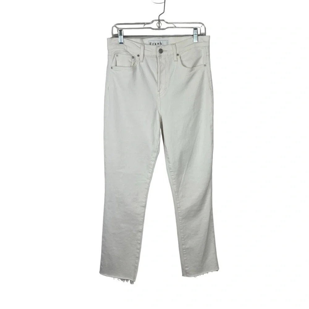 Frank & Eileen Cork Everyday Denim Jeans in Natural